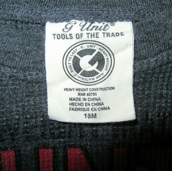 G-unit tools of the trade two piece outfit(toddler - Picture 2 of 3